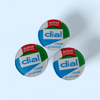 Image 1 of Dial deodorant cream active protection of 3 pcs 