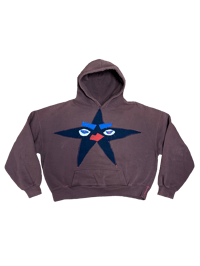 Image 2 of Sudadera marrón estrella