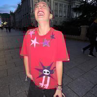 Image 2 of Camiseta roja estrellas