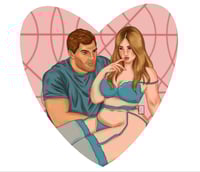 Image 1 of Custom Sticker Design (Set of 2 or 4)