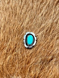 Image 1 of Custom Royston Saw-Cut Shadowbox Ring 7