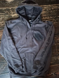 Image 1 of Kaeck grey zipper hoodie 