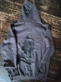 Image 2 of Kaeck grey zipper hoodie 