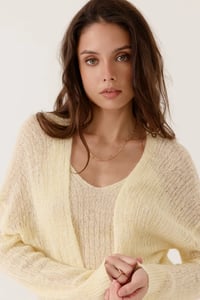 Image 3 of Cardigan Anesia Amarillo
