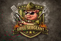 Image 2 of Grill Sergeant 11x8in Tempered Glass Cutting Board