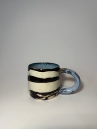 Image 1 of striped in blue