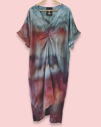 Image 2 of HANDGEFÄRBT ✘ PUNK DRESS ✘ IBIZA PRINT  ✘ VINTAGE  ✘ UPCYCLED