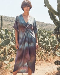 Image 3 of HANDGEFÄRBT ✘ PUNK DRESS ✘ IBIZA PRINT  ✘ VINTAGE  ✘ UPCYCLED