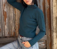 Image 1 of Maglione con bordi a coste in cashmere rigenerato