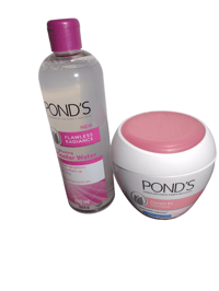 Image 1 of Pond's Clarant B3 cream for balanced to dry skin and pond's Brightening micellar water 