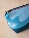 Image of Hand-printed Pouchbag Teal II