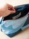 Image of Hand-printed Pouchbag Teal II