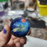 Image 2 of Large Double Sided Pocket Paradise Mystery Marble
