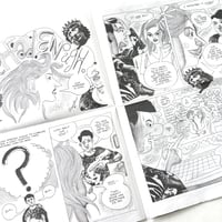 Image 3 of Like Swimmers Special Memory Newsprint by Dash Shaw! (free for orders over $30 while supplies last!)