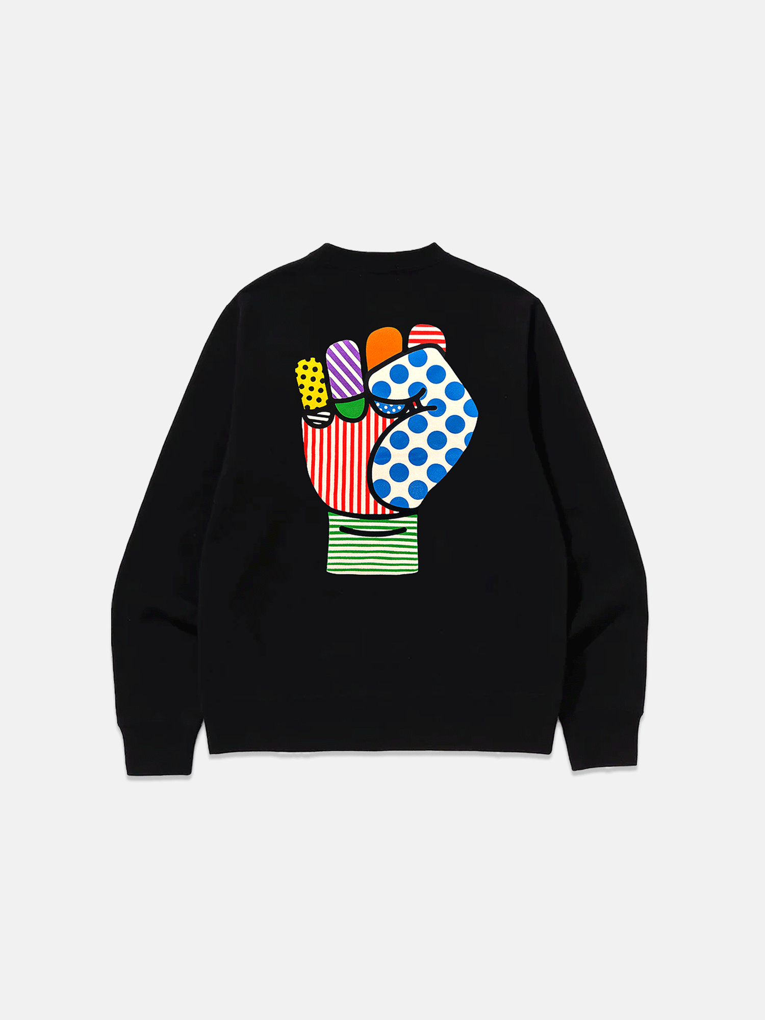 Image of GIRLS ARE DRUGS® "BLACK IS ESSENTIAL" SWEATSHIRT