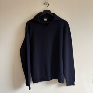 Image of Barneys New York Merino Wool/Cashmere Collared Sweater