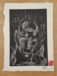 Space Traveller #4 (Black & White Miniprint)