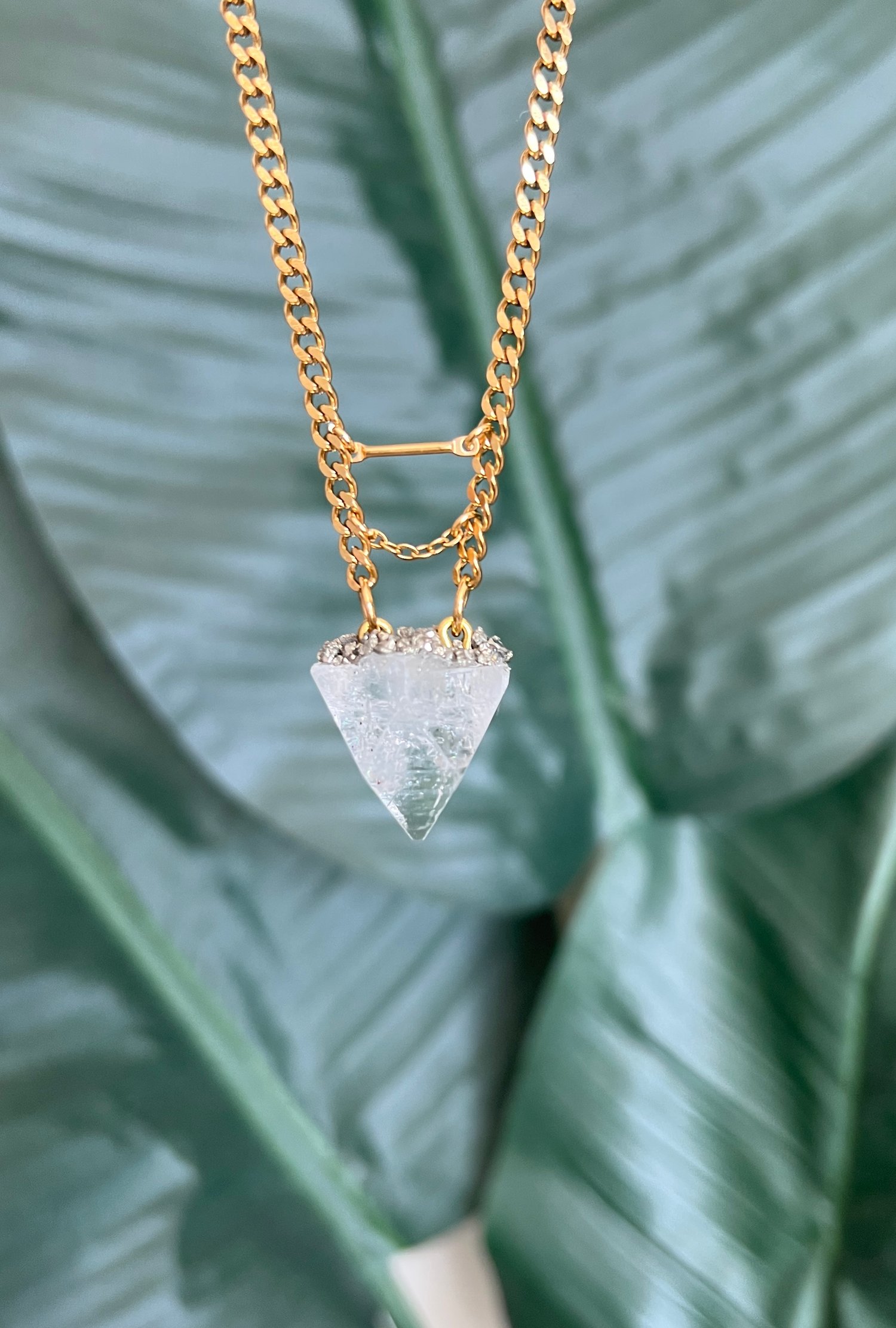 Image of DANTU • Apophyllite Drop Necklace