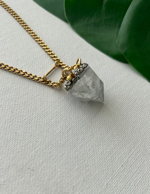 Image of ZANTU • Apophyllite Drop Necklace