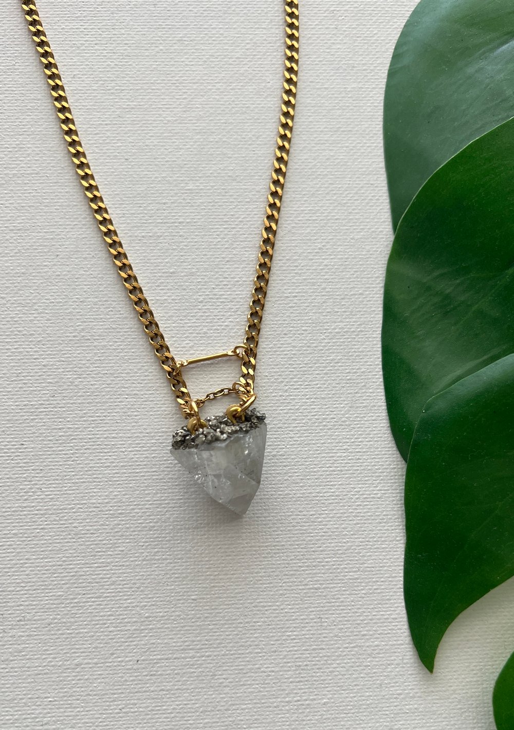 Image of DANTU • Apophyllite Drop Necklace