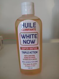Image 1 of White now super rapid triple action all types of skin 125. Ml