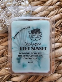 Image 1 of Cashmere Tiki Sunset - A Rocky Top Wax Works exclusive custom houseblend fragrance 