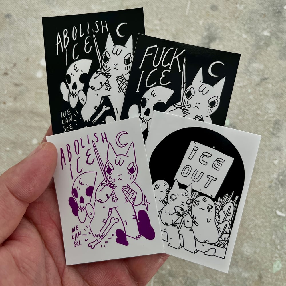 Image of Abolish ICE Stickers