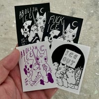 Image 2 of Abolish ICE Stickers