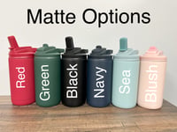 Image 3 of Blank 12 oz Stainless Steel Flip Top Tumblers