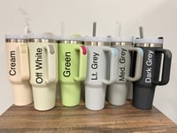 Image 9 of Blank 40 oz Double Wall Stainless Steel Tumbler