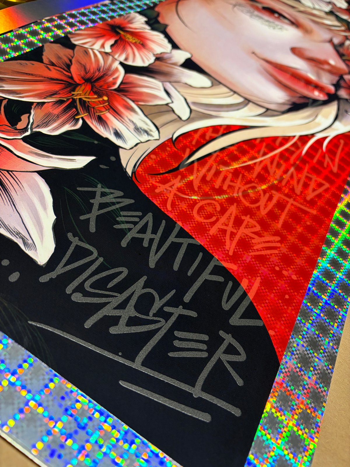 F4D Studios — Full Bloom & Beautiful Disaster Foil Prints