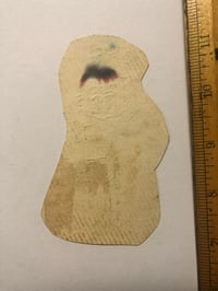 Image 2 of 1970’s hand drawn original Pray For Surf pork chop flash