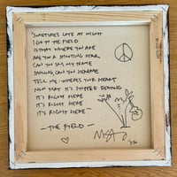 Image 2 of The Field Painting w/Lyrics