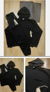 Black Essentials Tracksuit 