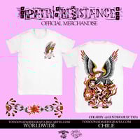  PATH OF RESISTANCE art by gustavo ruiz / T SHIRT  WHITE limited 