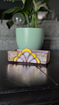 Image 1 of Trinket Dish - Pink Lemonade with Antique Copper