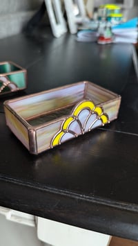 Image 2 of Trinket Dish - Pink Lemonade with Antique Copper