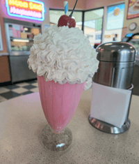 Image 4 of Faux Milkshake/ice cream float