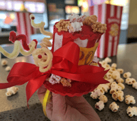 Image 2 of Popcorn/Carnival Themed Tophat on a Headband 