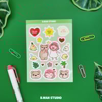 Bili & Bear Sticker Sheet