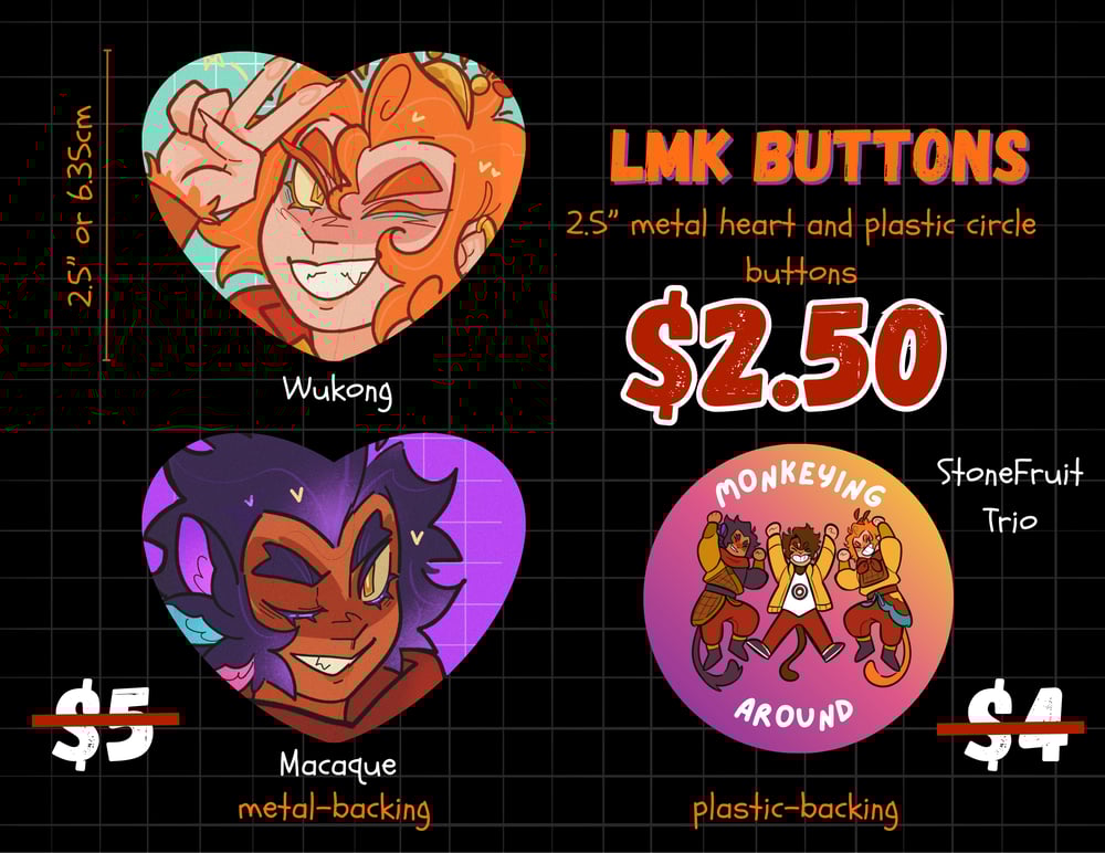 Image of LMK Buttons