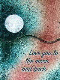 Image 2 of 'Love you to the moon and back' Cards