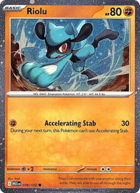 Riolu (Cosmos Holo) - Miscellaneous Cards & Products - Near Mint
