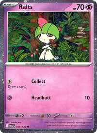 Ralts (Cosmos Holo) - Miscellaneous Cards & Products - Near Mint