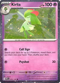Kirlia (Cosmos Holo) - Miscellaneous Cards & Products - Near Mint