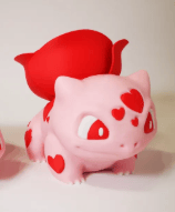 Image 1 of heart bulbasaur 