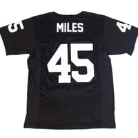 Image 2 of MILES FOOTBALL JERSEY (BLACK)