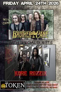 Kore Rozzik supporting Brother Cane Michigan 2026