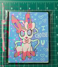 Image 2 of Original Sylveon Poke mon Painting 