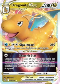 Dragonite VSTAR - Pokemon GO - Near Mint